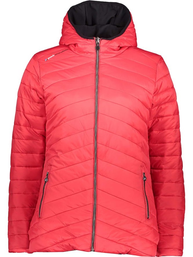 Peak Mountain Dwustronnna kurtka zimowa w kolorze czarno-czerwonym rozmiar: S