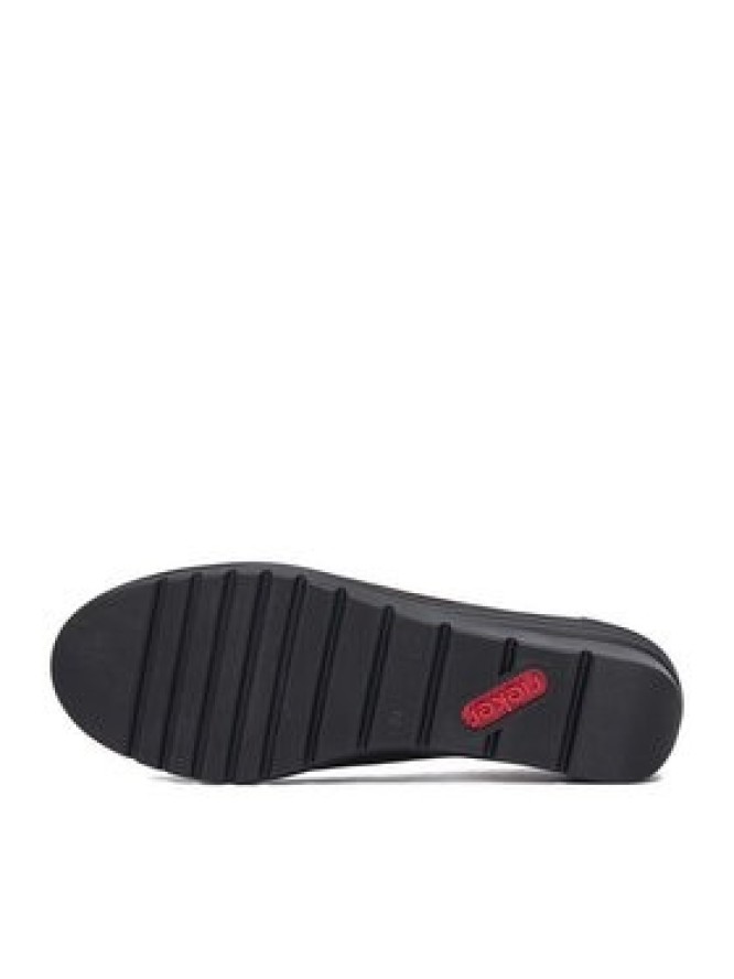 Rieker Baleriny CEO-L5362-25 Brązowy ciemny
