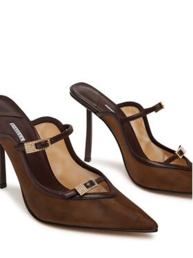 Le Silla Klapki 2297D090BXPPNEM Srebrny