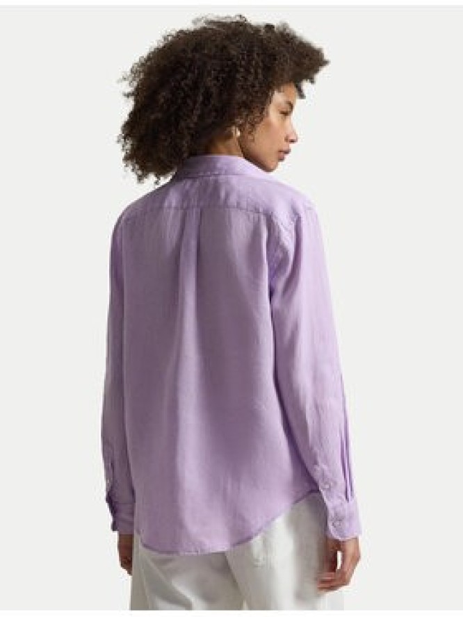 Polo Ralph Lauren Koszula 211970730513 Fioletowy Classic Fit