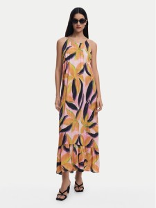 Desigual Sukienka letnia Limoges 25SWVW12 Kolorowy Regular Fit
