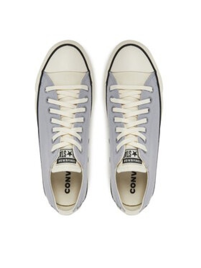 Converse Trampki Chuck Taylor All Star Lift Platform Crafted Laces A12553C Fioletowy