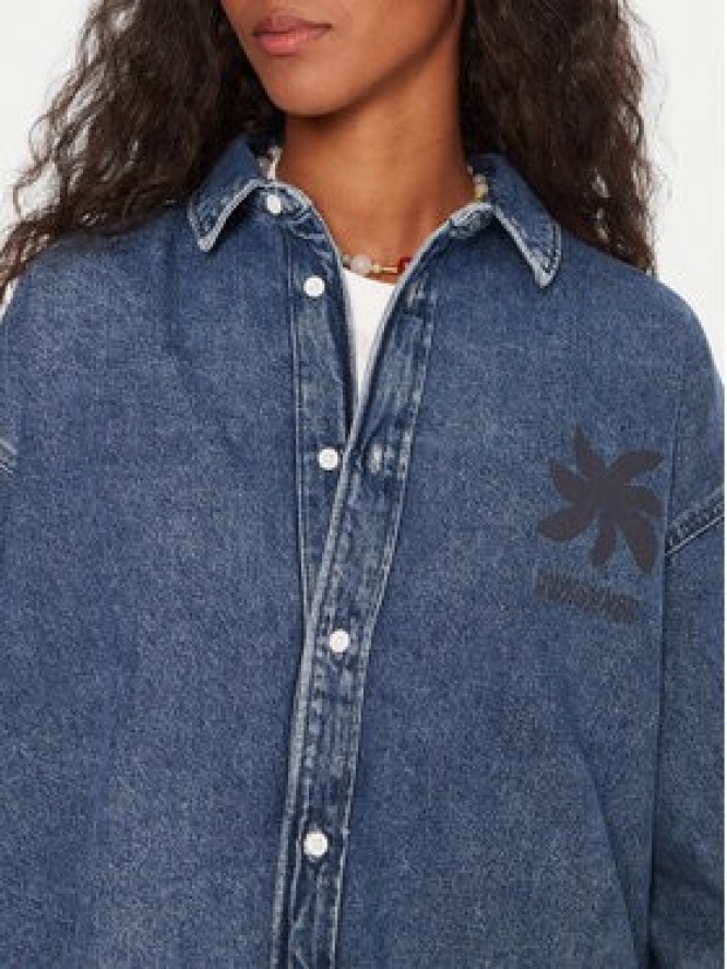 Quiksilver Koszula jeansowa Rahmat EQWWT03150 Niebieski Regular Fit