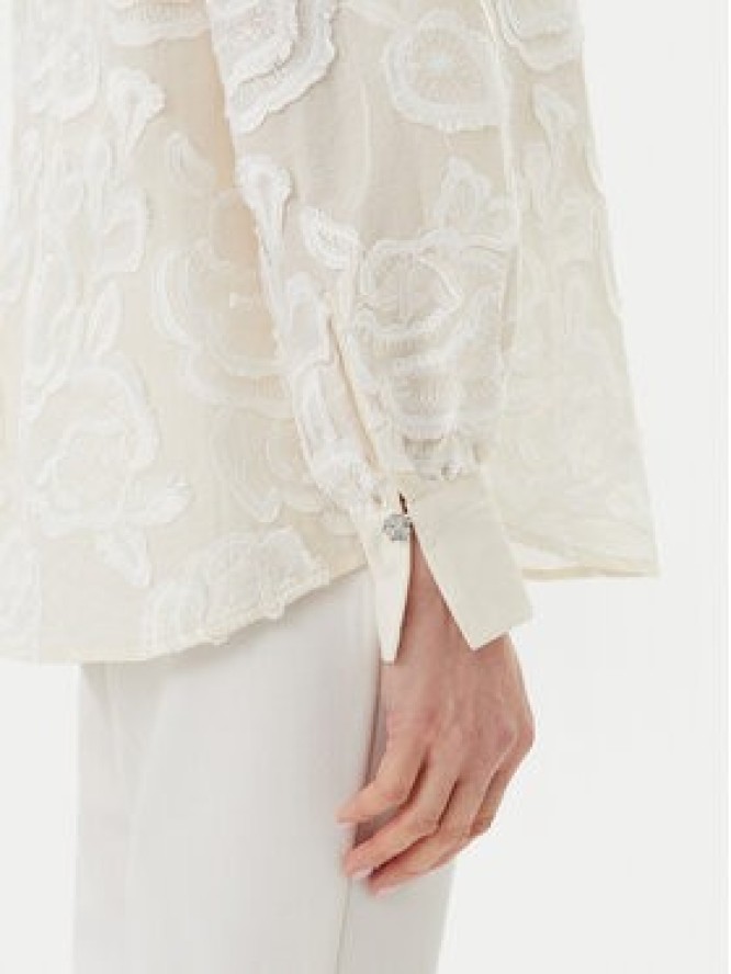 Bruuns Bazaar Koszula Calamus Felina BBW4538 Biały Regular Fit