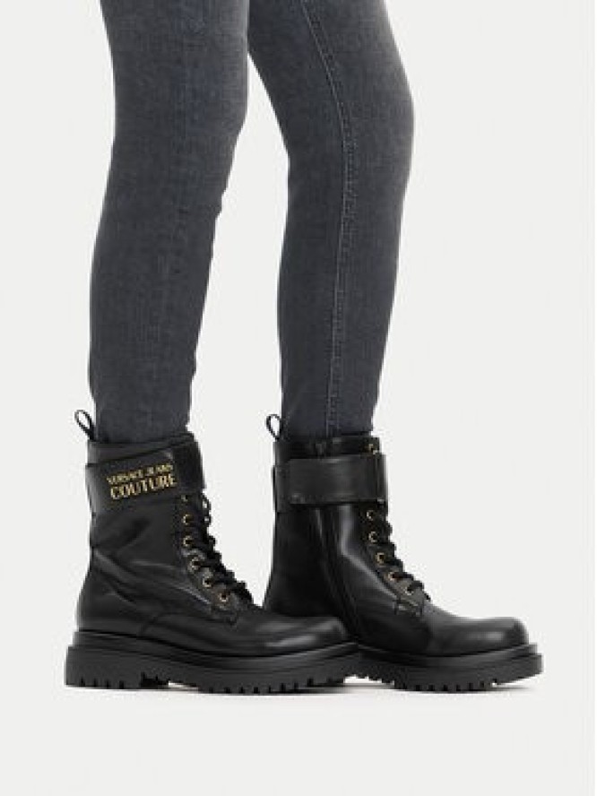 Versace Jeans Couture Trzewiki 79VA3S64 Czarny