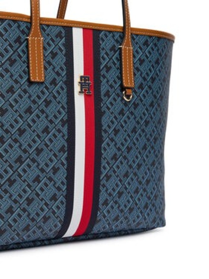 Tommy Hilfiger Torebka Th Monoplay AW0AW19178 Granatowy