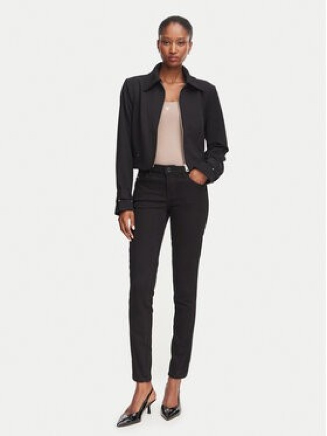 Guess Jeansy W6YAJ2 D1585 Czarny Skinny Fit