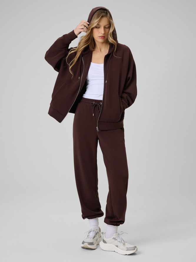 4F T-shirt slim gładki damski - biały L