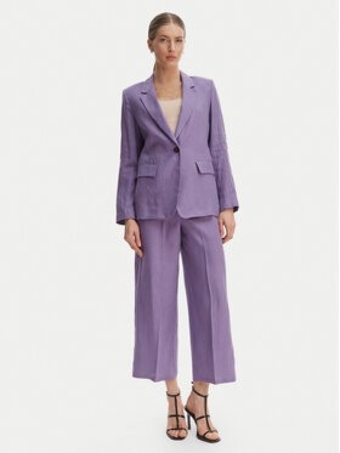 Marella Marynarka Vincita 2615041012 Fioletowy Regular Fit