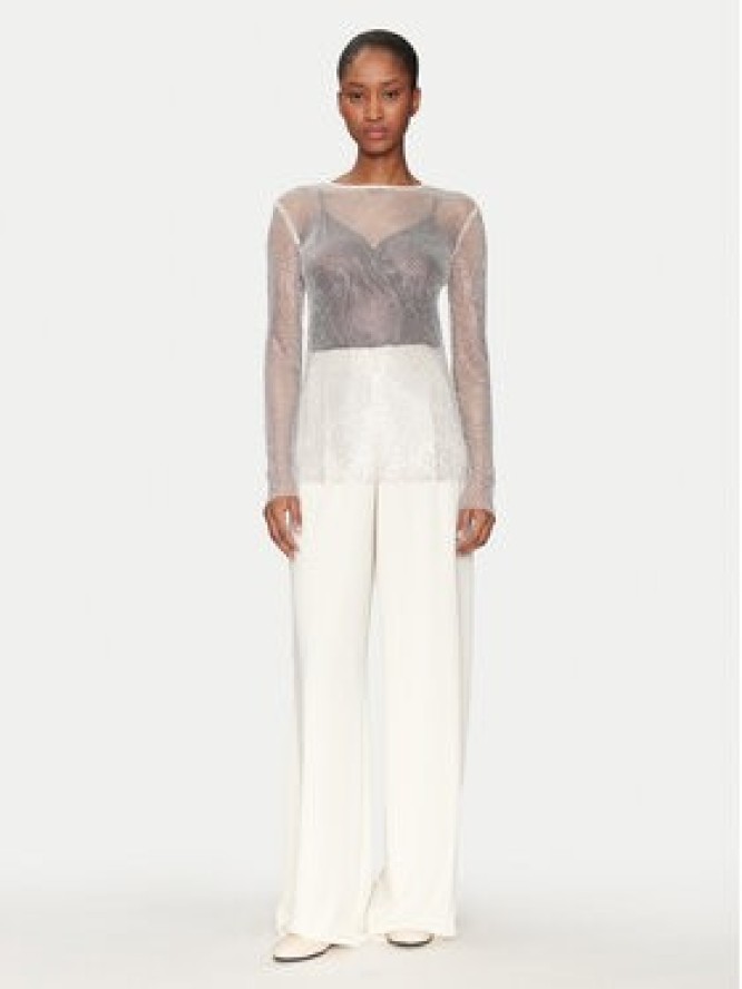 Marella Bluzka Rino 2513941011 Biały Slim Fit