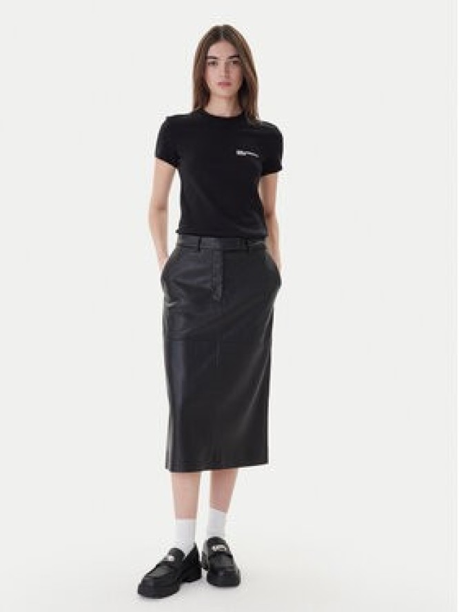 Karl Lagerfeld Jeans T-Shirt A1W17004 Czarny Slim Fit