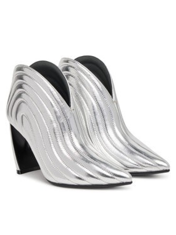United Nude Botki Zuma Luna HI 11062141170 Srebrny