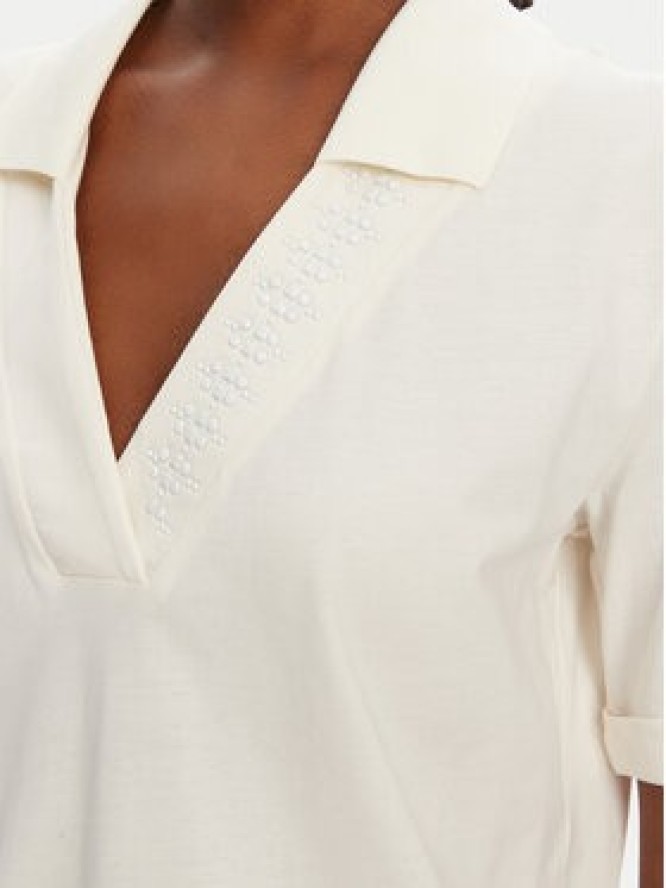 Liu Jo Sport T-Shirt TA5187 J6308 Biały Relaxed Fit