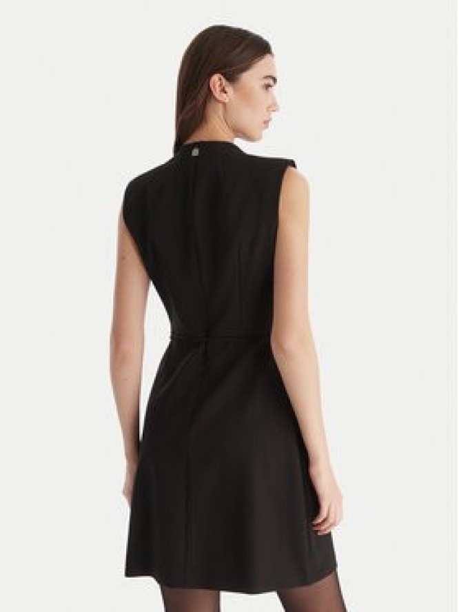 HUGO Sukienka koktajlowa Kelendi 50547655 Czarny Slim Fit