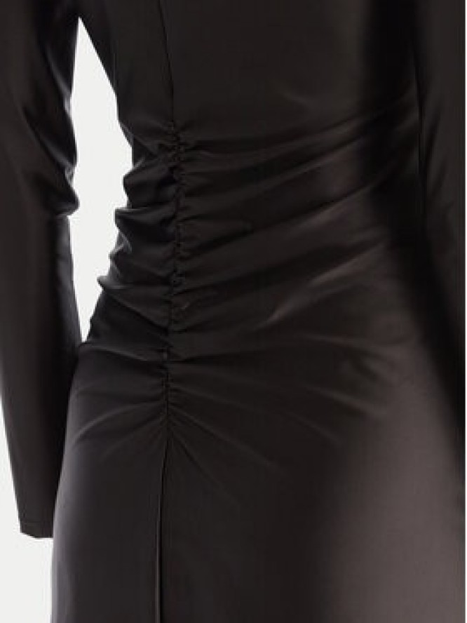 ACCESS FASHION Sukienka koktajlowa 54-3037-170 Czarny Slim Fit