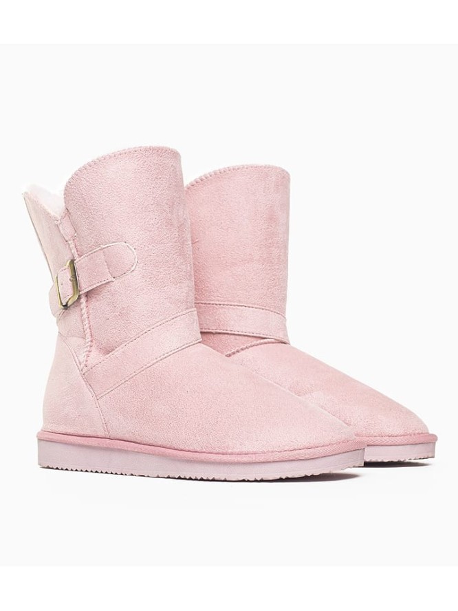 ISLAND BOOT Kozaki zimowe "Eveline" w kolorze jasnoróżowym rozmiar: 36