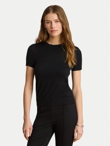 LAUREN RALPH LAUREN T-Shirt 200P14055002 Czarny Regular Fit