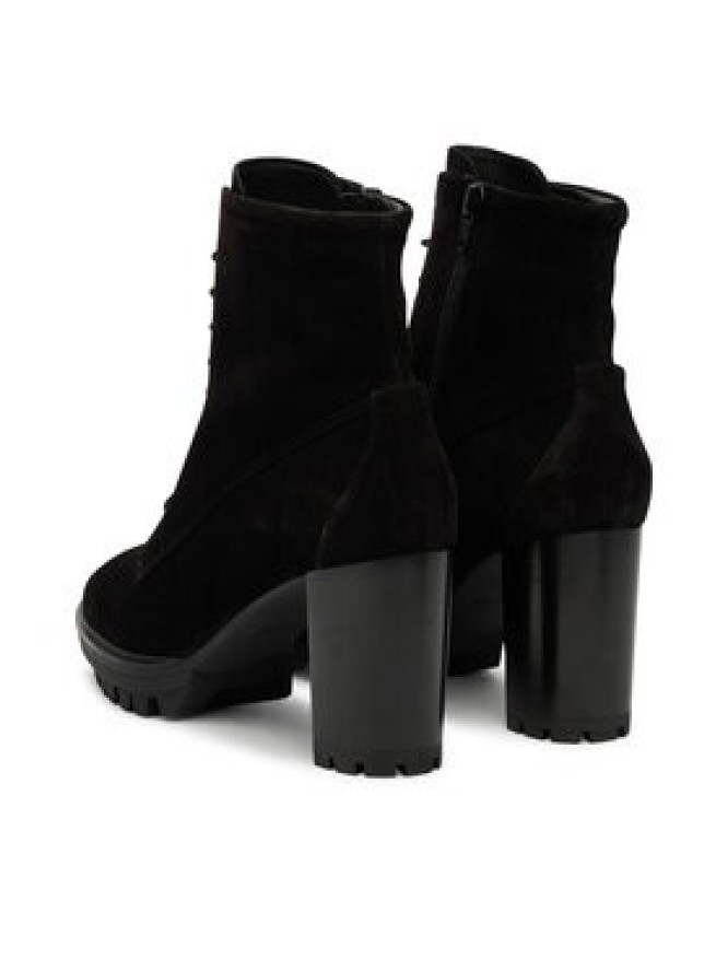 HÖGL Botki 0-187832-01000 Czarny