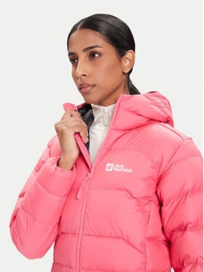 Jack Wolfskin Kurtka puchowa Ather Down A60330 Różowy Regular Fit