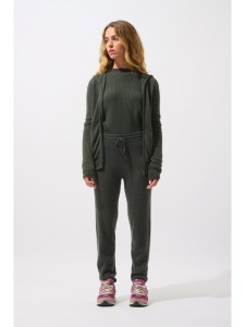 AUTHENTIC CASHMERE Kaszmirowy kardigan "Colombis" w kolorze khaki rozmiar: XL