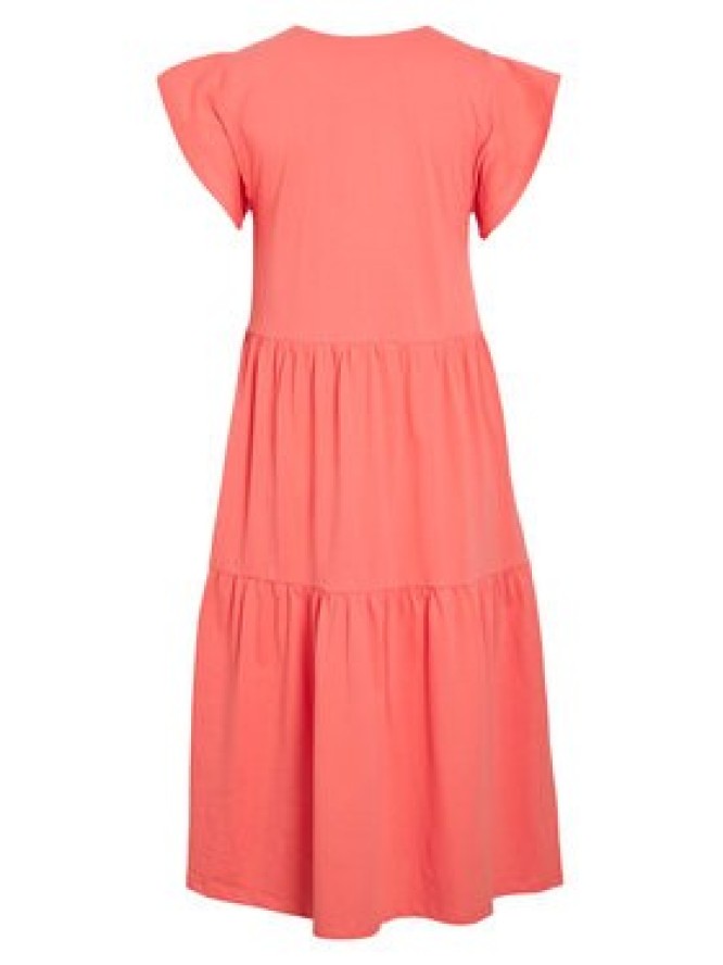Vila Sukienka codzienna Summer 14087542 Koralowy Loose Fit