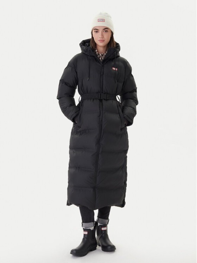 Hunter Kurtka zimowa Hutchison HARW0001252 Czarny Regular Fit