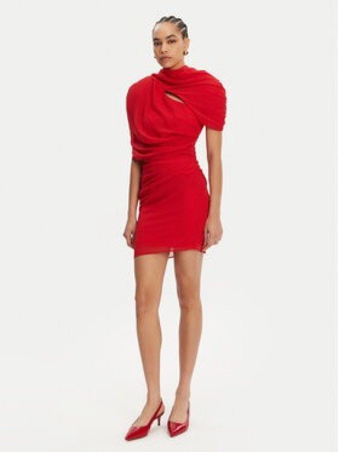 JACQUEMUS Sukienka koktajlowa 24H251DR130-1555 Czerwony Regular Fit
