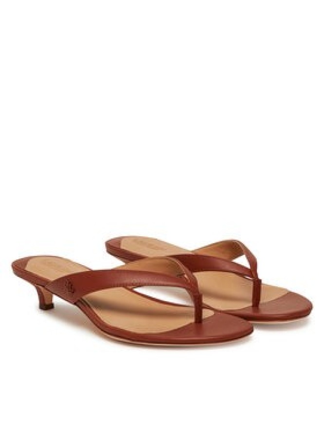 LAUREN RALPH LAUREN Japonki Francesca 802966841002 Brązowy