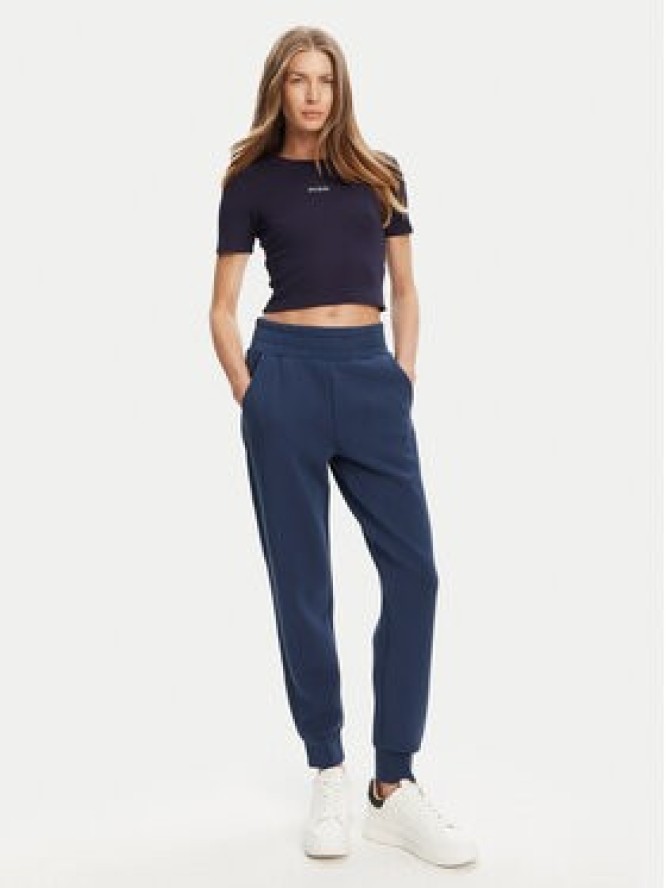 Guess T-Shirt V5YP08 K8RT2 Granatowy Slim Fit