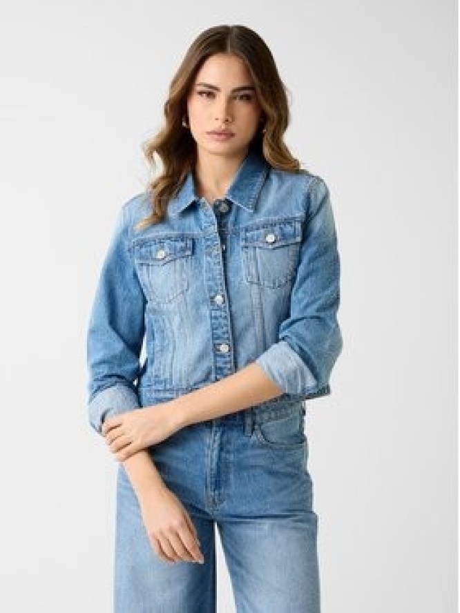 Guess Kurtka przejściowa 181132 Niebieski Classic Fit