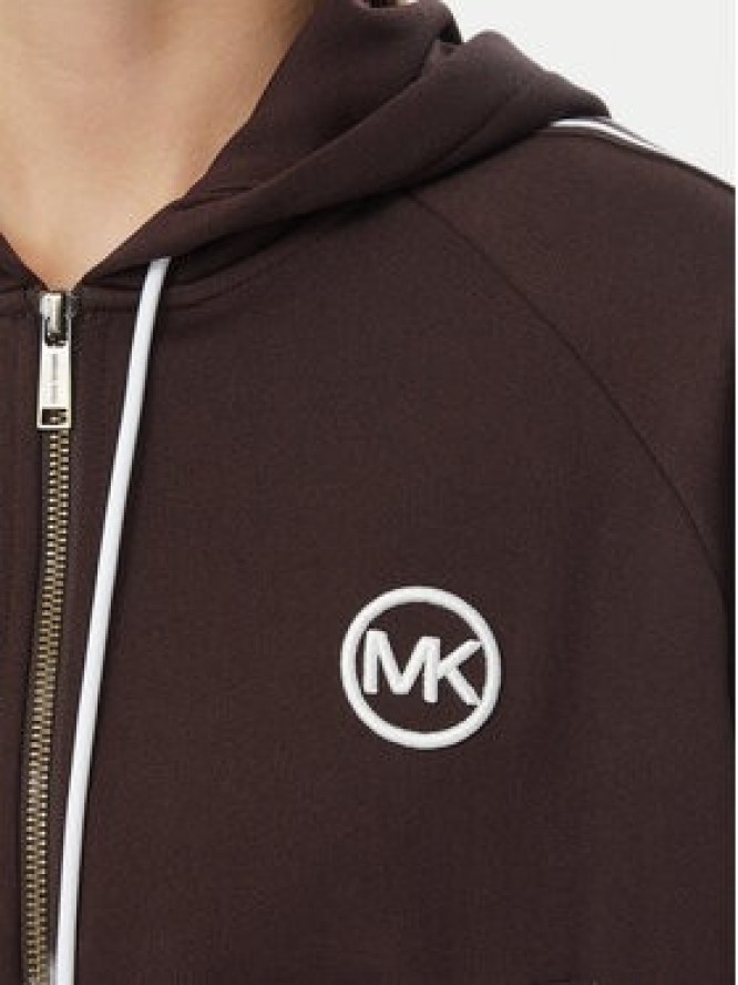 MICHAEL Michael Kors Bluza MR651X2K8N Brązowy ciemny Regular Fit