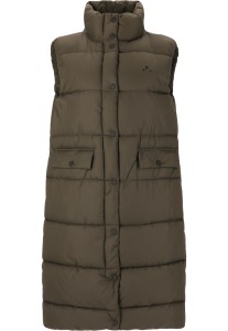 Długa kamizelka puchowa damska Whistler Amaretto