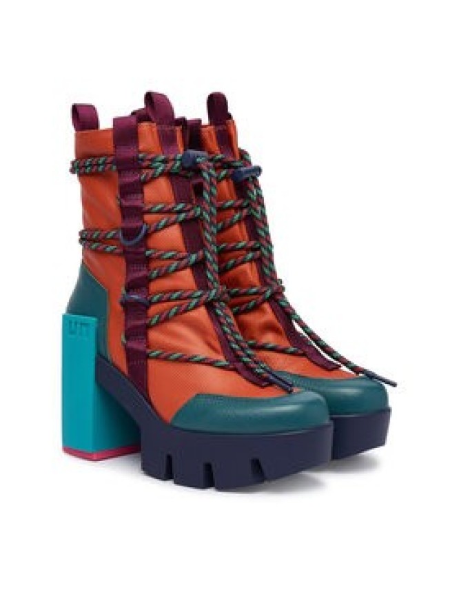 United Nude Trzewiki Grip Desert Mid 11035992165 Pomarańczowy
