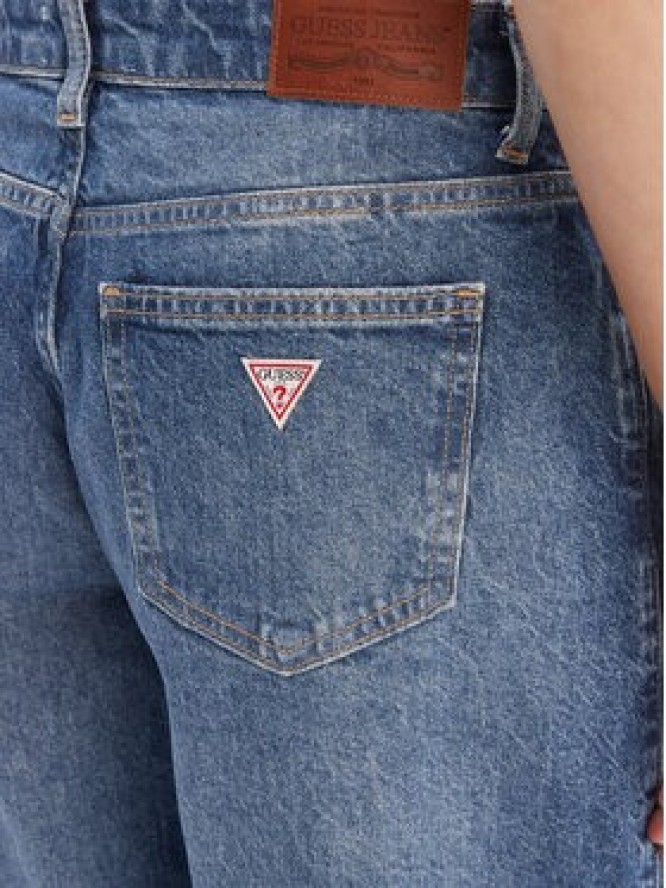Guess Jeans Jeansy W5YA0Y D6333 Niebieski Wide Leg