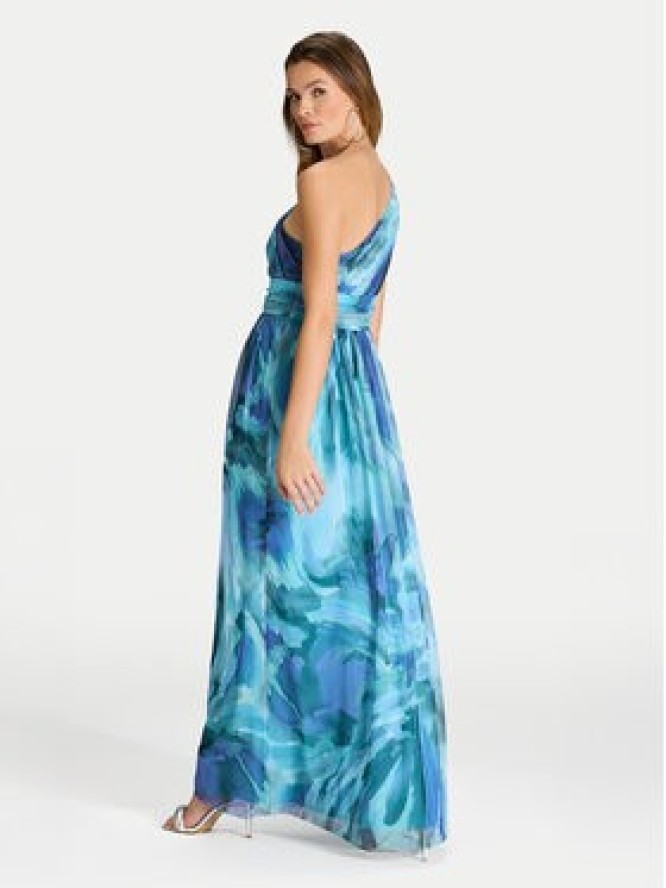 Swing Sukienka wieczorowa 5AI18900 Niebieski Regular Fit