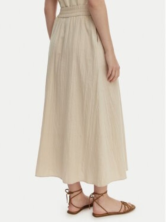 ONLY Spódnica maxi Tizana 15372613 Beżowy Regular Fit