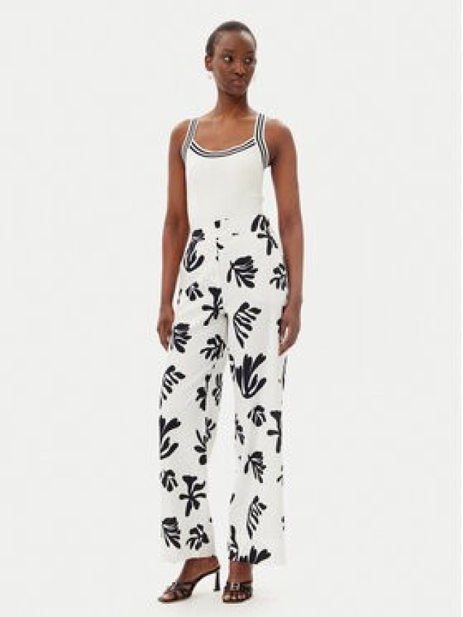 Marella Top Germana 2515361061 Écru Slim Fit