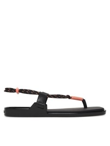 Calvin Klein Sandały Beach Sandal Rope Pu 2 HW0HW02967 Czarny