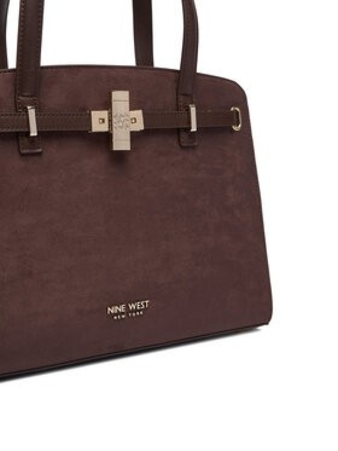 Nine West Torebka CEO-MODERN GRACE-LDA9516 Brązowy ciemny