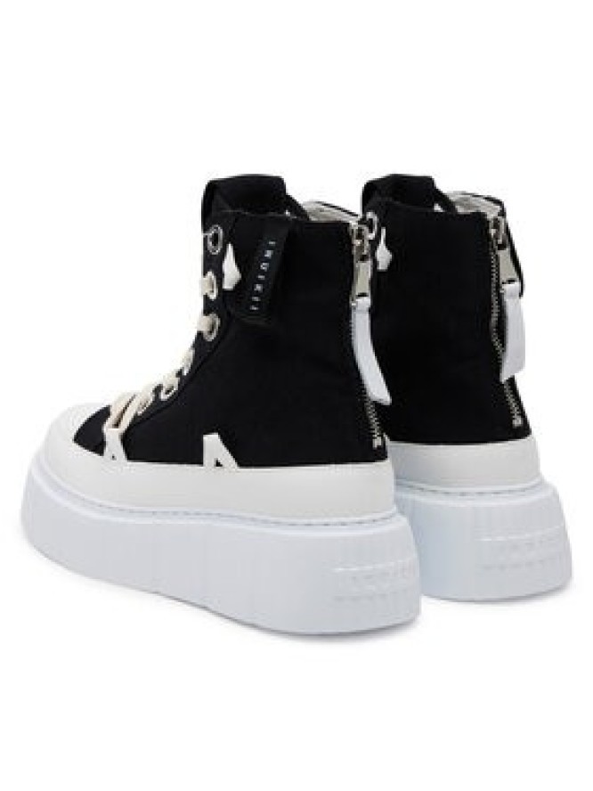 Inuikii Trampki Matilda Canvas High 30103-025 Czarny