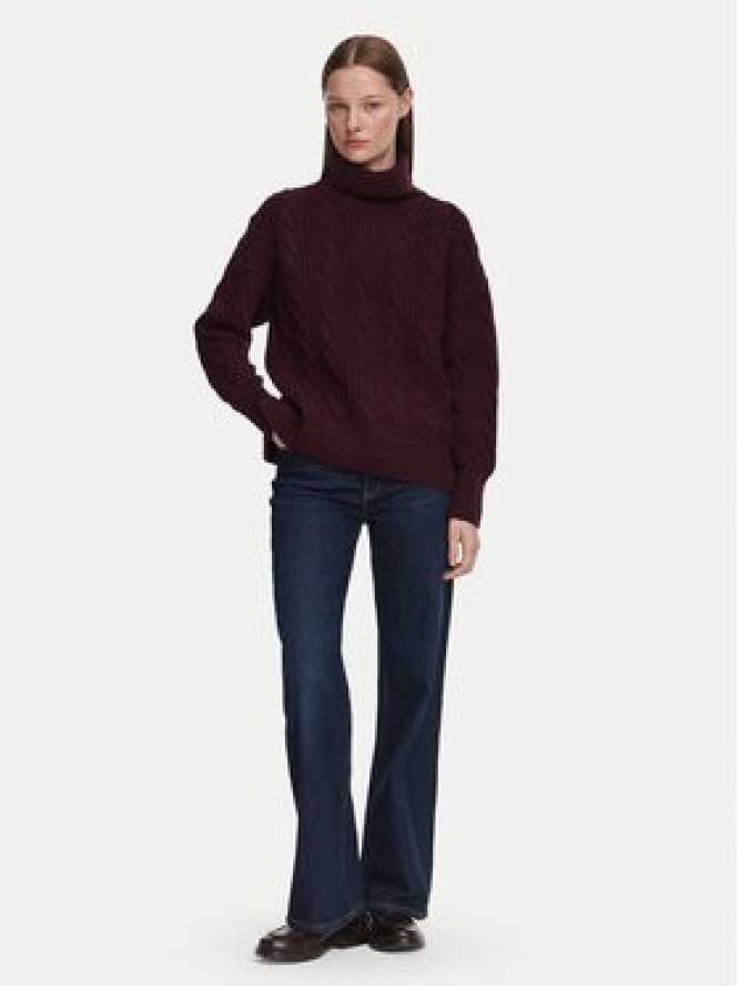 Barbour Golf Agatha LKN1803RE91 Fioletowy Relaxed Fit
