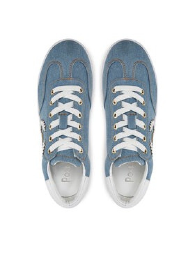 Pollini Sneakersy SA15192G1MXA370A Niebieski