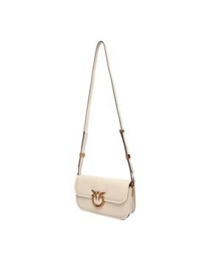 PINKO Torebka Love Box Baguette Al 25-26 PLTT 105083 A26L Écru
