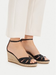 LAUREN RALPH LAUREN Espadryle 802P04433001 Czarny