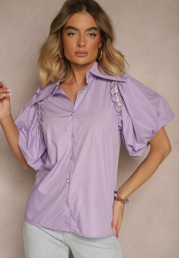 Fioletowa Koszula Klymamene