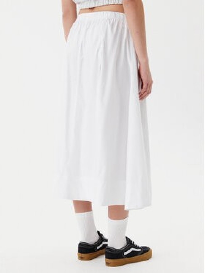 Vans Spódnica midi Francesca VN000M9R Biały Regular Fit