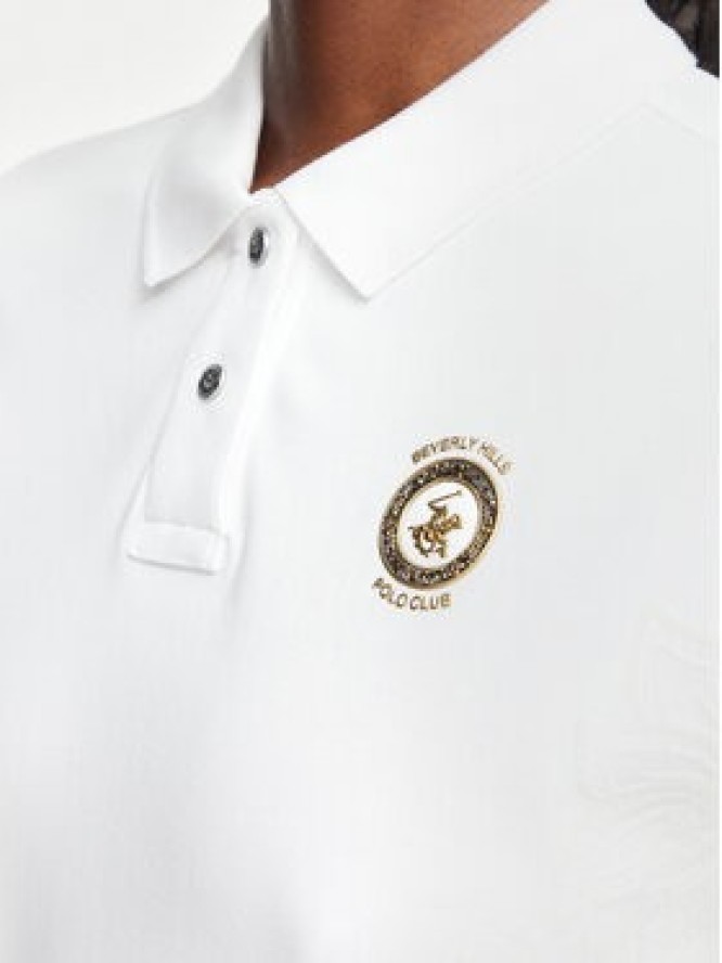 Beverly Hills Polo Club Polo L2608-HR Biały Regular Fit