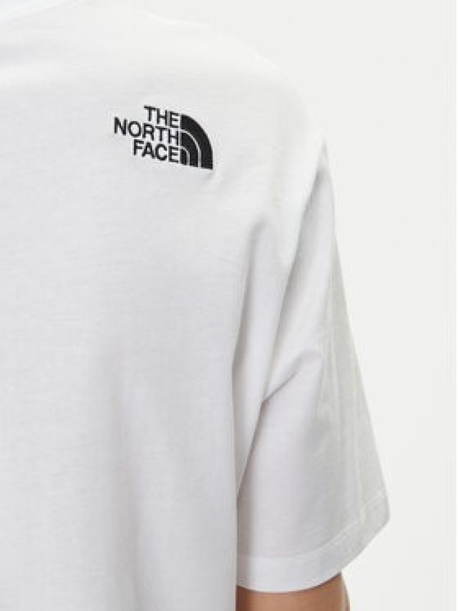 The North Face T-Shirt NF0A87NQFN41 Biały Oversize