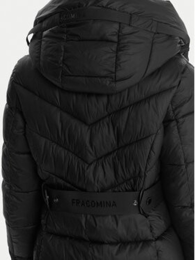 Fracomina Kurtka zimowa FS25WC3001O42301 Czarny Regular Fit