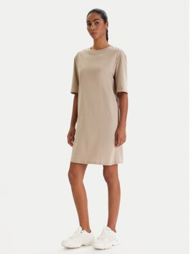 Armani Exchange Sukienka codzienna XW000825 AF10356 U6223 Beżowy Regular Fit